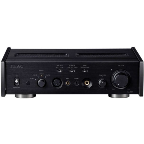 Teac HA-507 耳機功率擴音機/模擬前級放大器 (黑色)